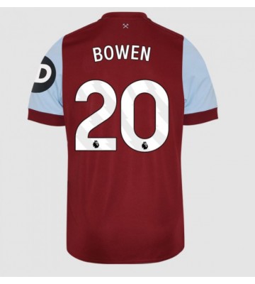 West Ham United Jarrod Bowen #20 Primera Equipación 2023-24 Manga Corta